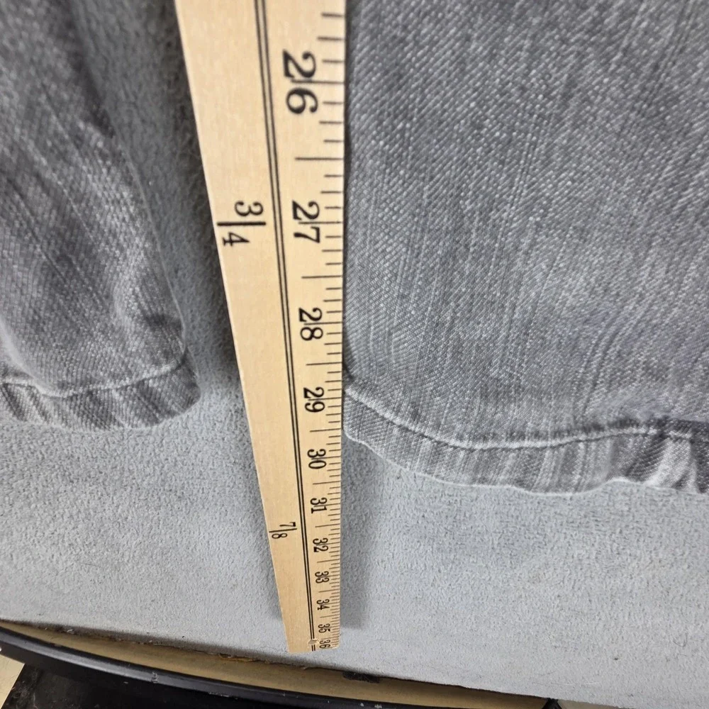 Vintage Levis Engineered Jeans Mens Gray Zip Flap Pockets Fits 32x30